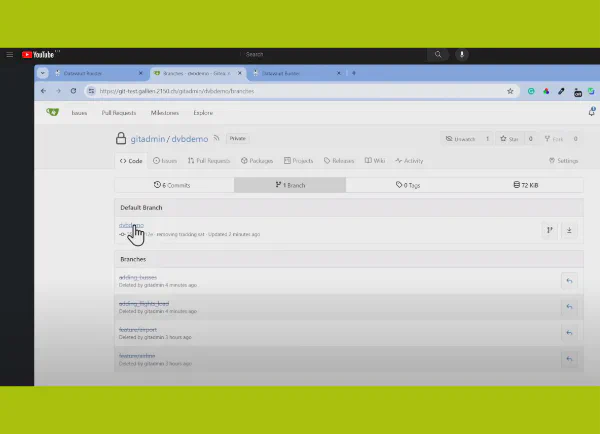GIT Check-In und Check-Out für Datenmodelle