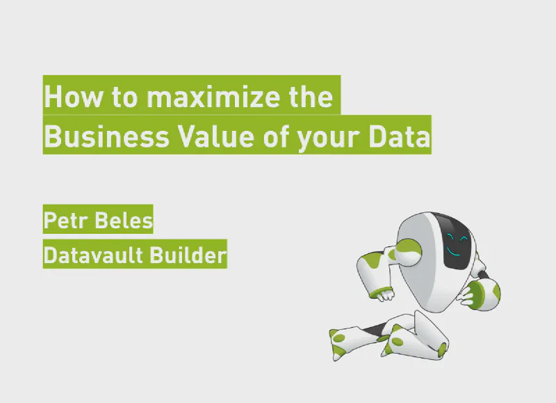 Wie ich über Business Value in Data denke