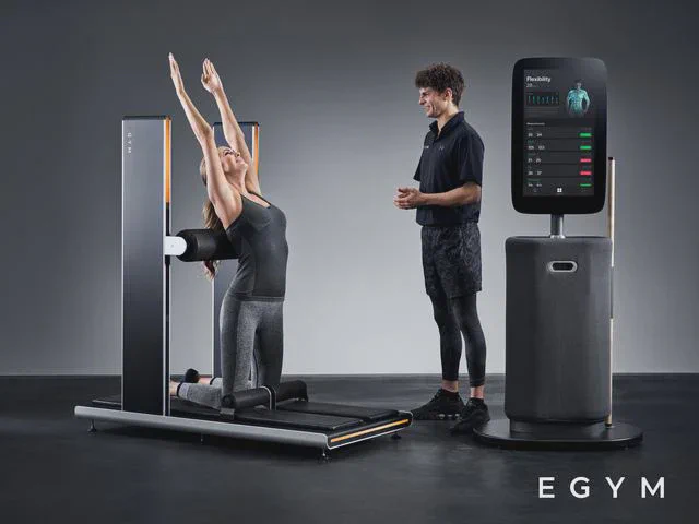 eGym IoT and sensor data warehouse