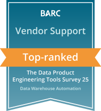 Top-ranked-Vendor Support-Data Warehouse Automation